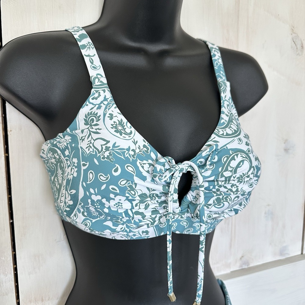 NEW Sunsets Daydream  2 Piece Bra Sized Bikini Top E-G Cup & Hipster Bottom Sz S - Picture 3 of 16